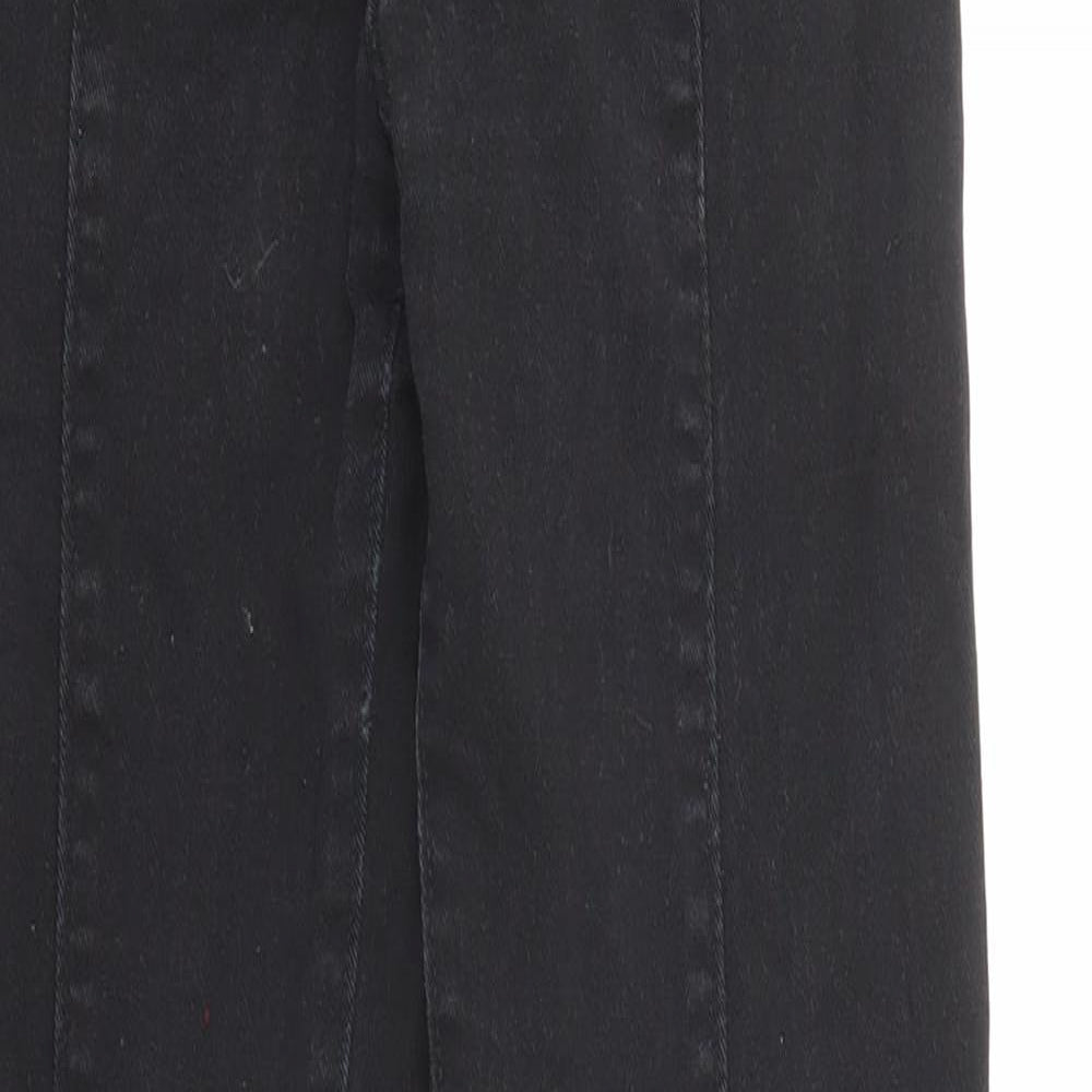 Womens UK Size 8 H&M Regular Fit Skinny Black Jeans