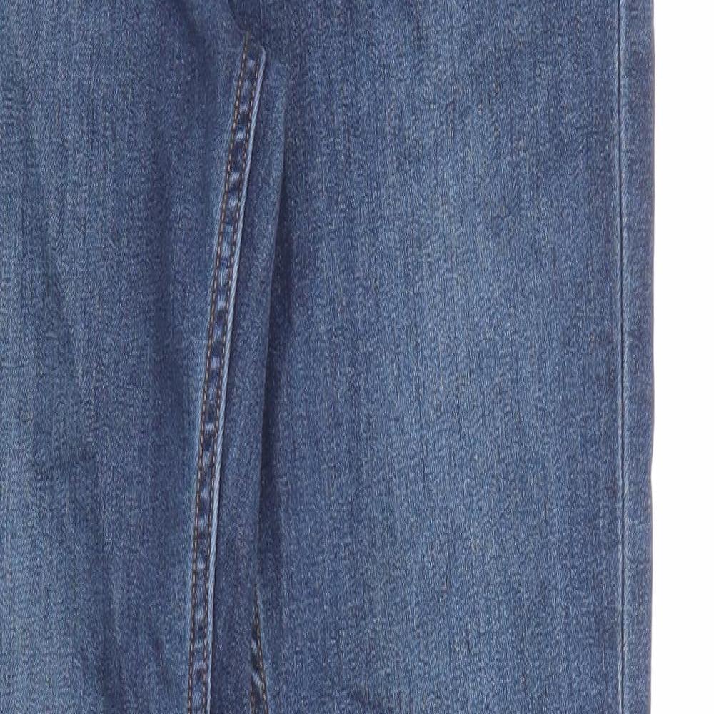 Womens UK Size 8 H&M Regular Fit Skinny Blue Jeans