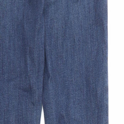 Womens UK Size 8 H&M Regular Fit Skinny Blue Jeans