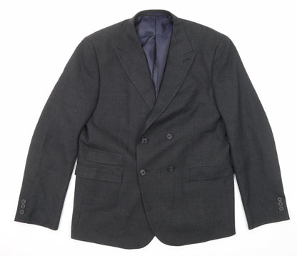 Mens UK Size 42 NEXT Regular Black Suit Jacket