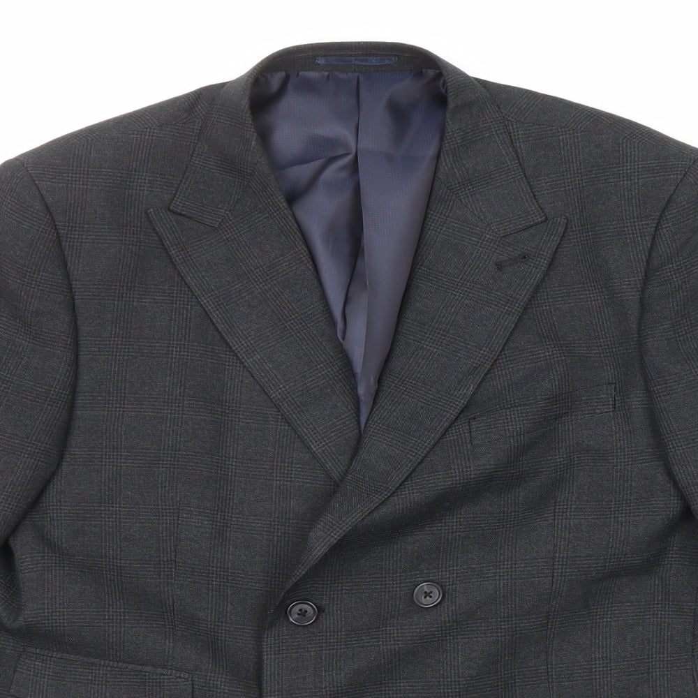 Mens UK Size 42 NEXT Regular Black Suit Jacket