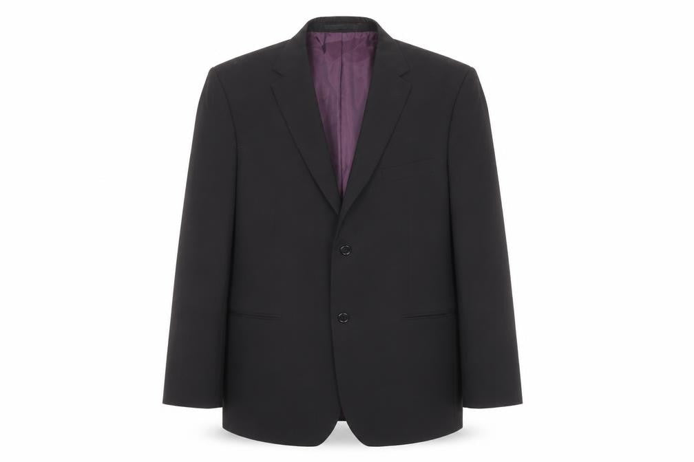 Mens UK Size 42 Greenwoods Regular Black Suit Jacket