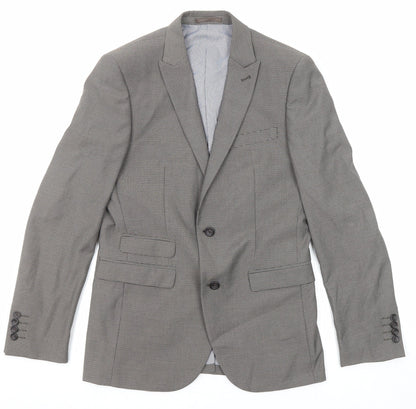 Mens UK Size 38 NEXT Regular Grey Suit Jacket