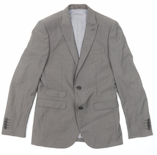 Mens UK Size 38 NEXT Regular Grey Suit Jacket
