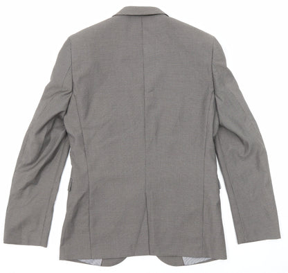 Mens UK Size 38 NEXT Regular Grey Suit Jacket