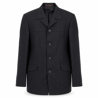 Mens UK Size 40 Topman Regular Black Suit Jacket