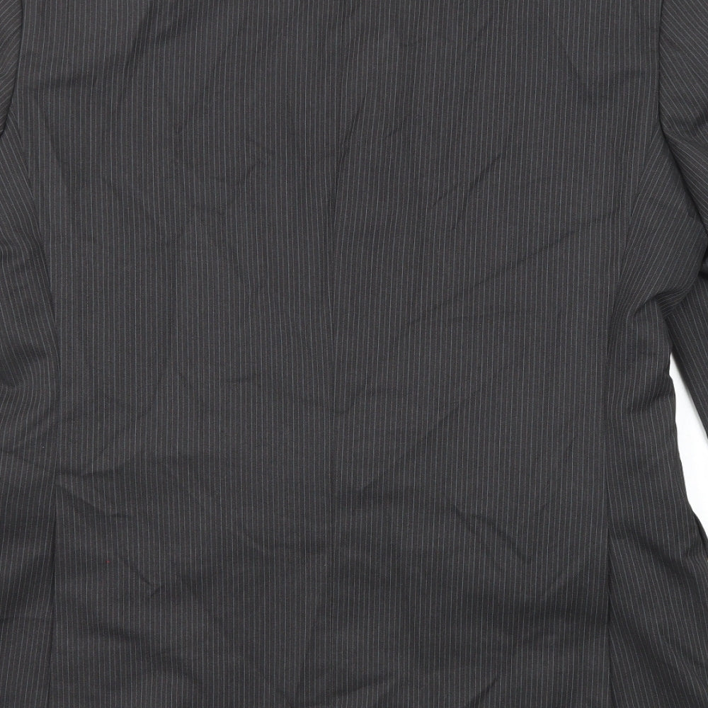 Mens UK Size 40 Burton Regular Black Suit Jacket