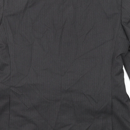 Mens UK Size 40 Burton Regular Black Suit Jacket