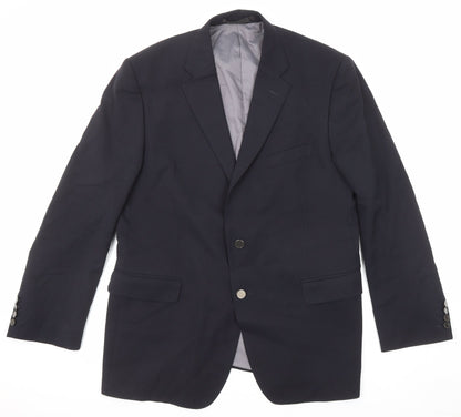 Mens UK Size 44 Marks and Spencer Regular Blue Suit Jacket