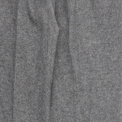 Skopes Mens Grey Polyester Dress Pants Trousers Size 36 in L30 in Regular Zip