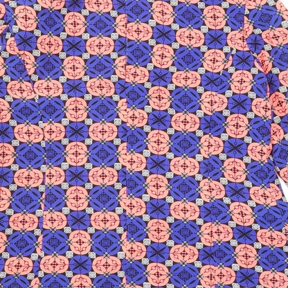 Ribbon Womens Multicoloured Geometric Jacket Blazer Size 10