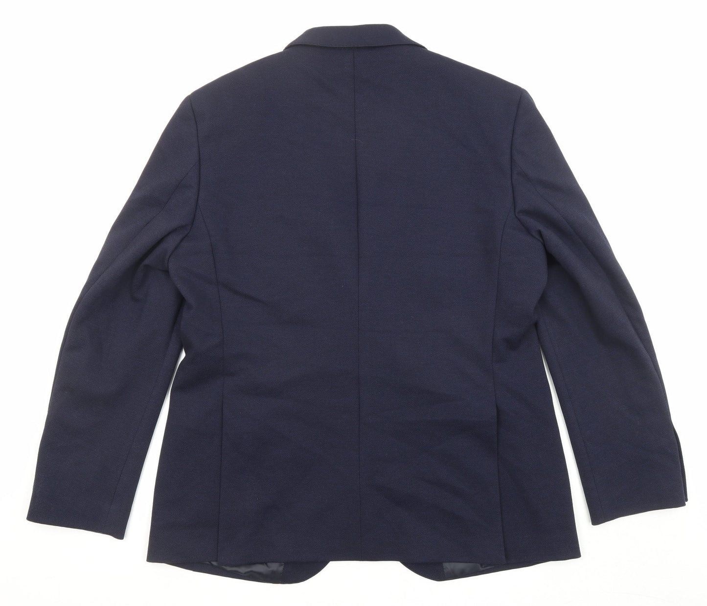 Mens UK Size 42 Marks and Spencer Regular Blue Suit Jacket