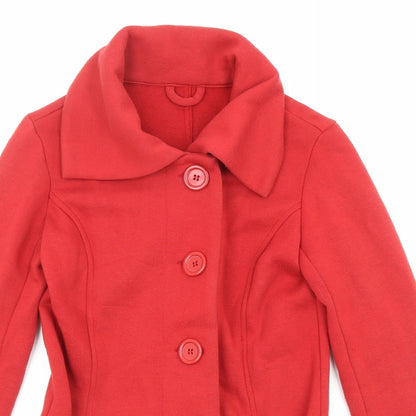 Womens UK Size 12 New Look Red Jacket