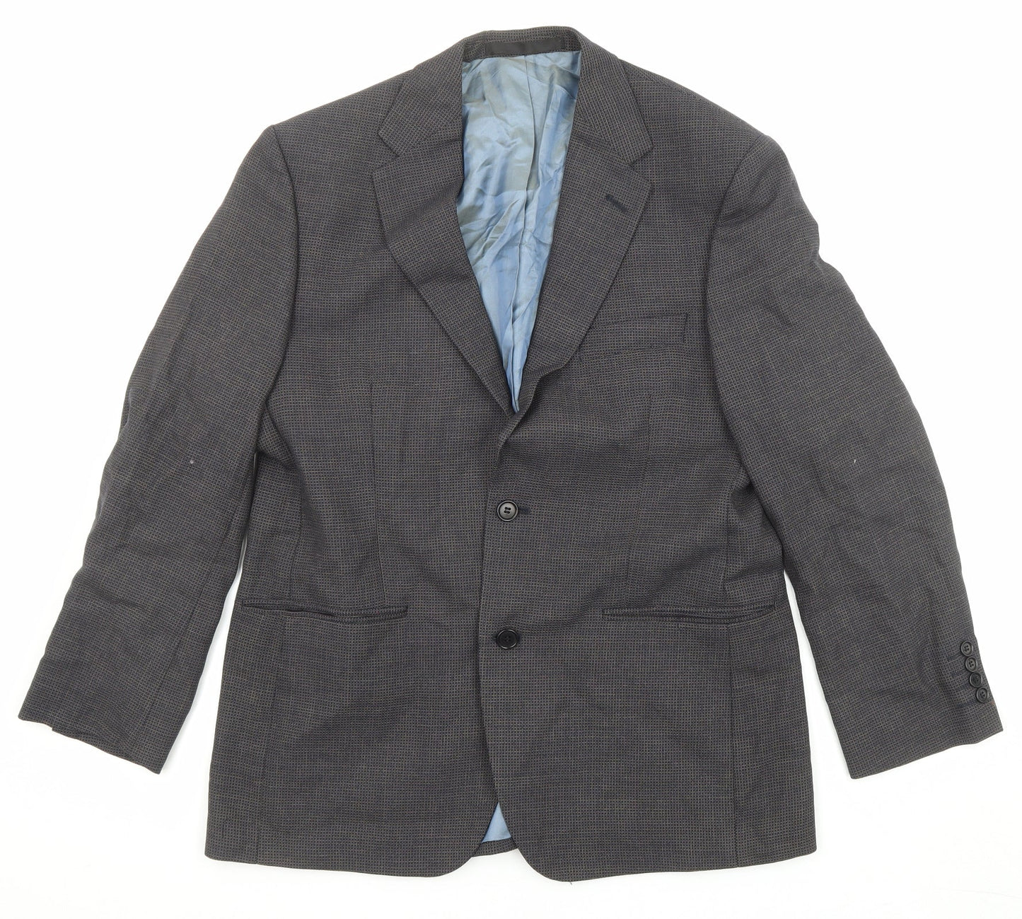 Mens UK Size 40 Marks and Spencer Regular Grey Suit Jacket