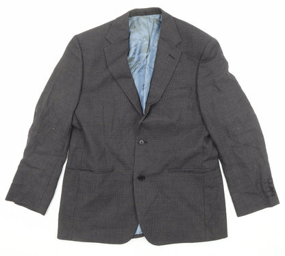 Mens UK Size 40 Marks and Spencer Regular Grey Suit Jacket