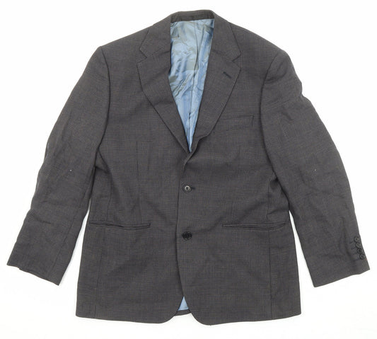 Mens UK Size 40 Marks and Spencer Regular Grey Suit Jacket