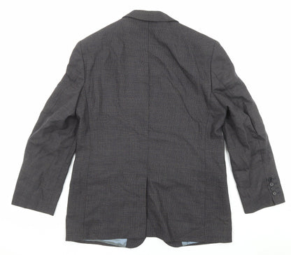 Mens UK Size 40 Marks and Spencer Regular Grey Suit Jacket