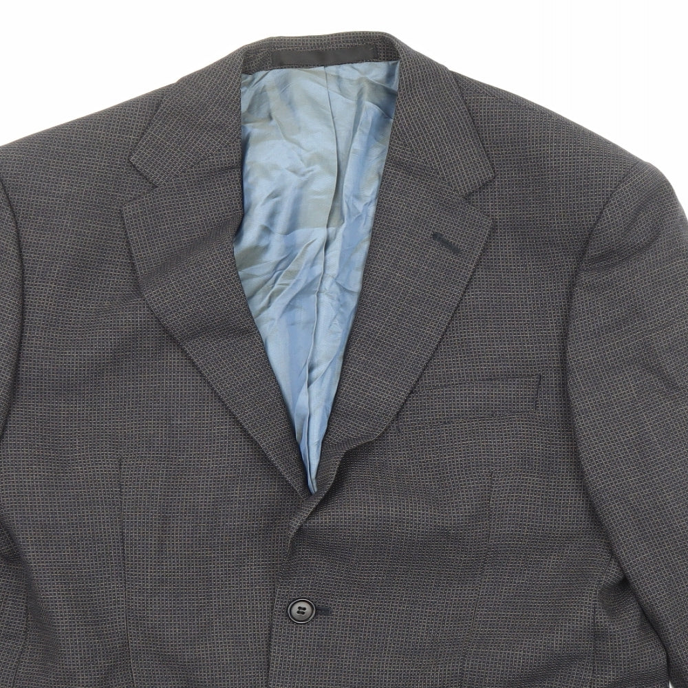 Mens UK Size 40 Marks and Spencer Regular Grey Suit Jacket