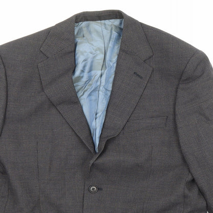 Mens UK Size 40 Marks and Spencer Regular Grey Suit Jacket