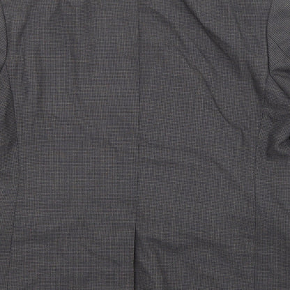 Mens UK Size 40 Marks and Spencer Regular Grey Suit Jacket