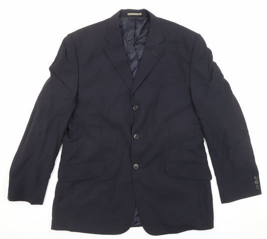 Mens UK Size 40 NEXT Regular Blue Suit Jacket