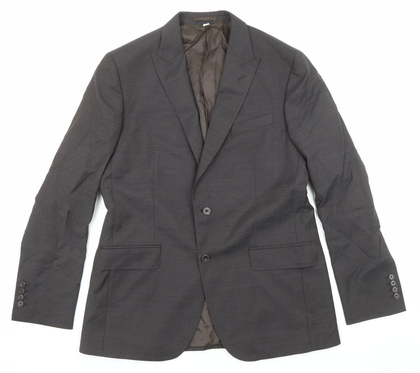 Mens UK Size 42 Marks and Spencer Regular Grey Suit Jacket