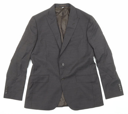 Mens UK Size 42 Marks and Spencer Regular Grey Suit Jacket
