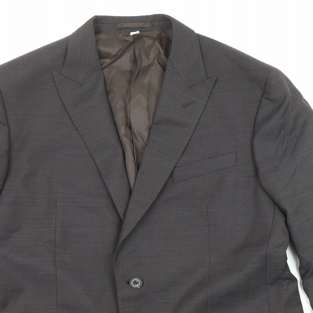 Mens UK Size 42 Marks and Spencer Regular Grey Suit Jacket