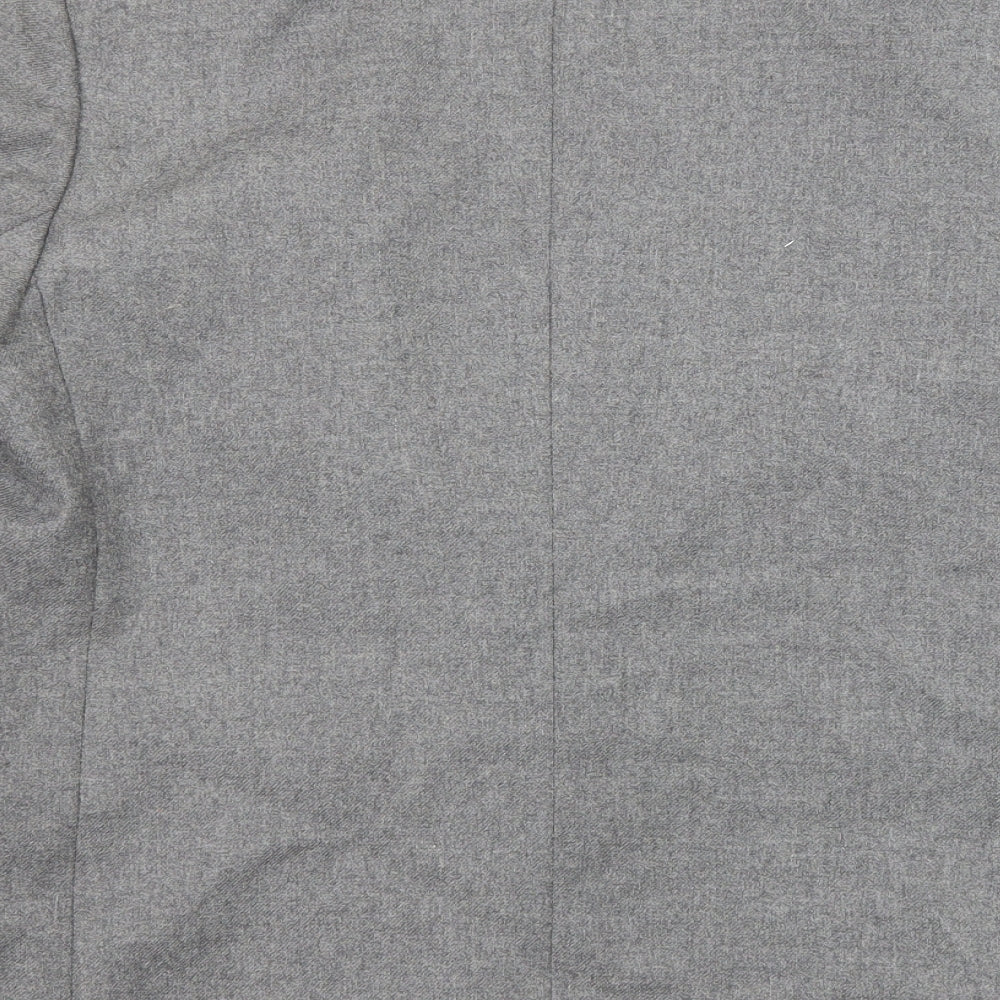 Gleneagles of Scotland Womens Grey Jacket Blazer Size 14 Button