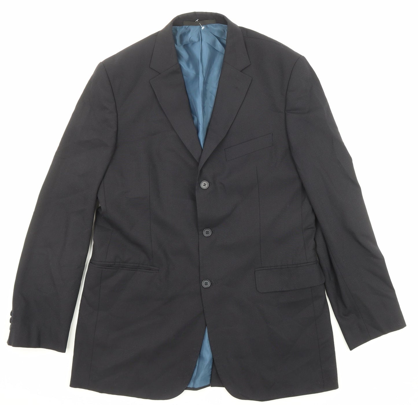 Mens UK Size 40 Marks and Spencer Regular Black Suit Jacket