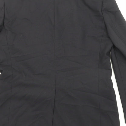 Mens UK Size 40 Marks and Spencer Regular Black Suit Jacket