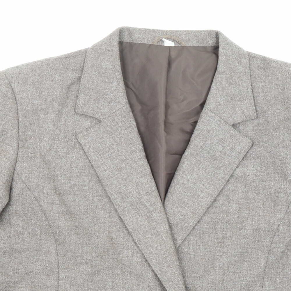Womens UK Size 14 EWM Beige Jacket