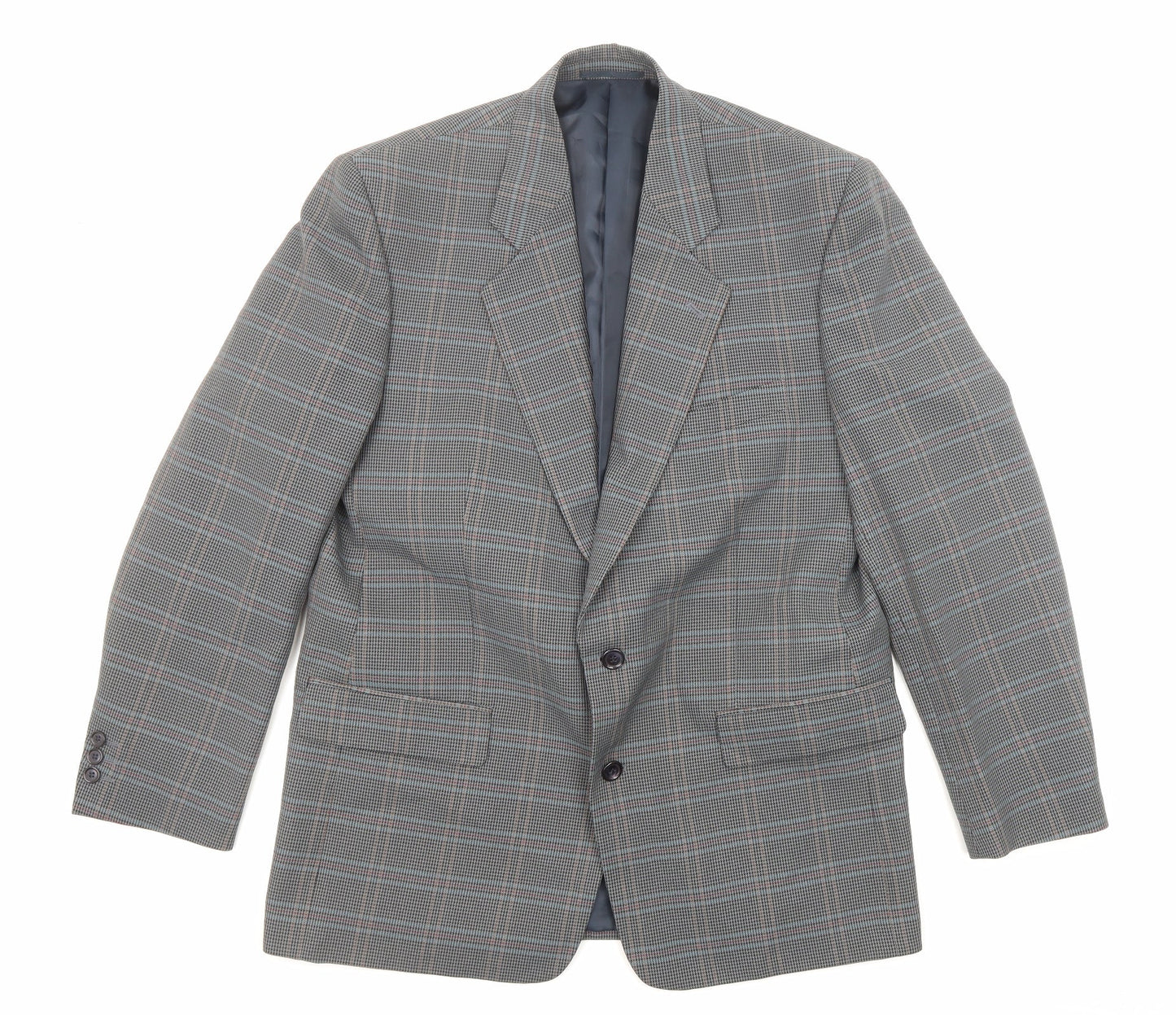 Mens UK Size 42 Berkertex Regular Grey Suit Jacket
