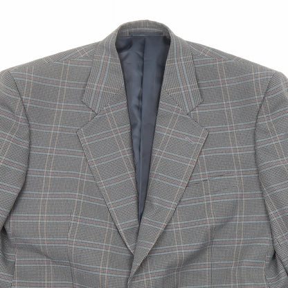 Mens UK Size 42 Berkertex Regular Grey Suit Jacket