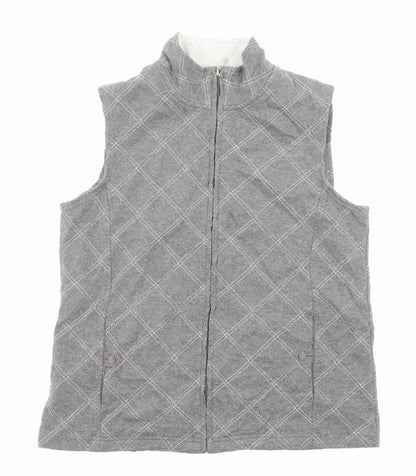 Womens UK Size 12 DASH Grey Gilet