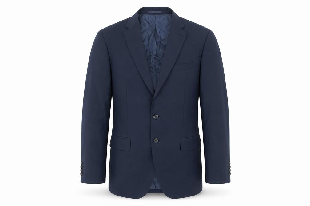 Mens UK Size 40 Marks and Spencer Regular Blue Suit Jacket