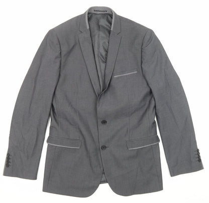 Mens UK Size 42 Slaters Regular Grey Suit Jacket