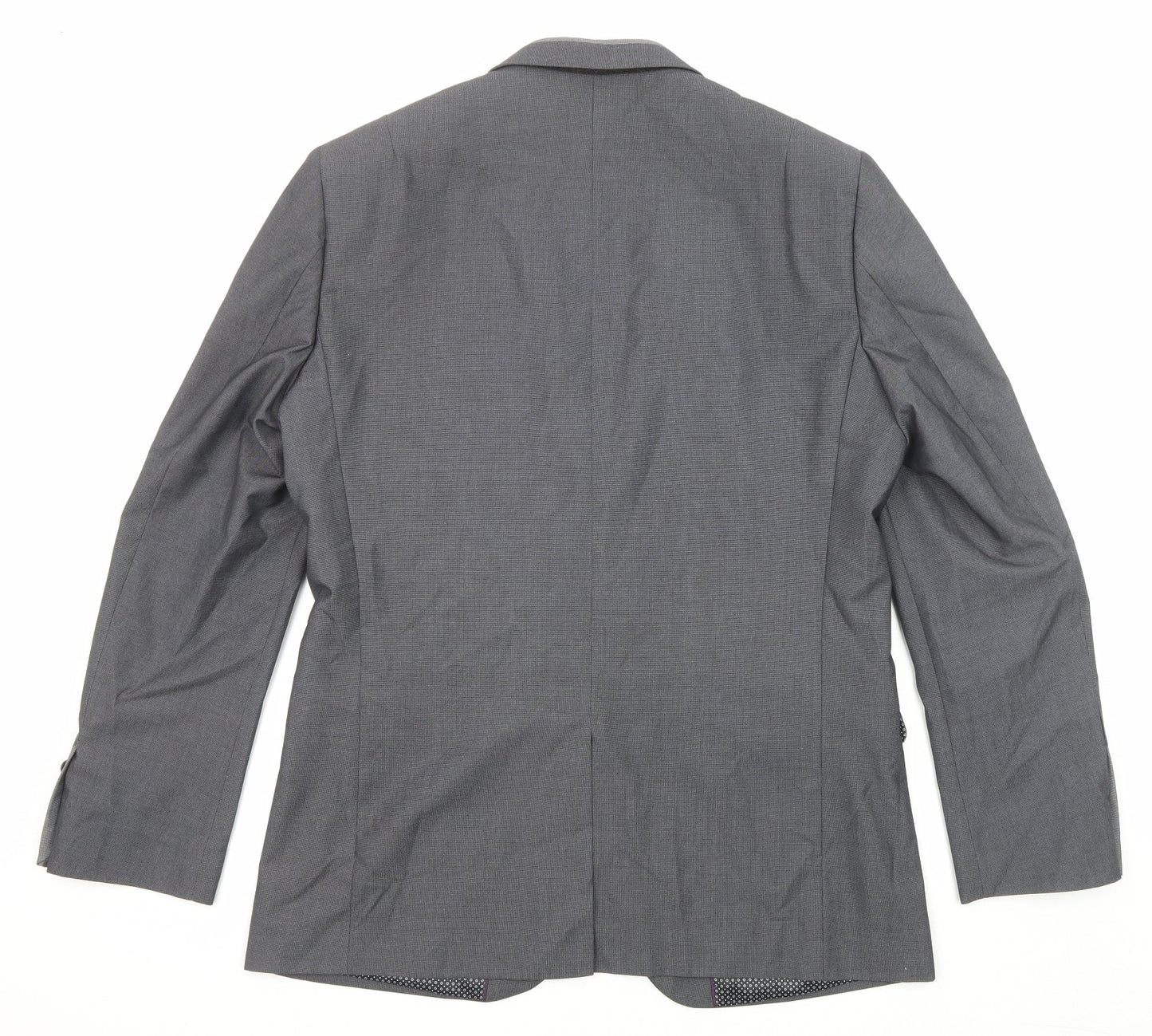 Mens UK Size 42 Slaters Regular Grey Suit Jacket
