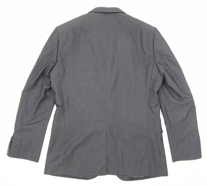 Mens UK Size 42 Slaters Regular Grey Suit Jacket