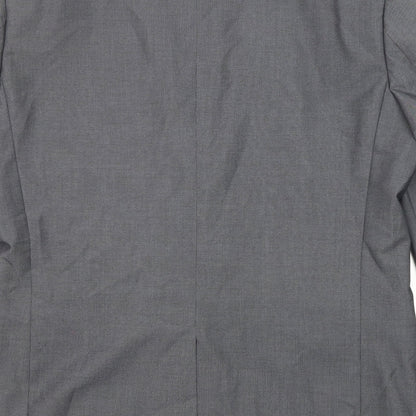 Mens UK Size 42 Slaters Regular Grey Suit Jacket
