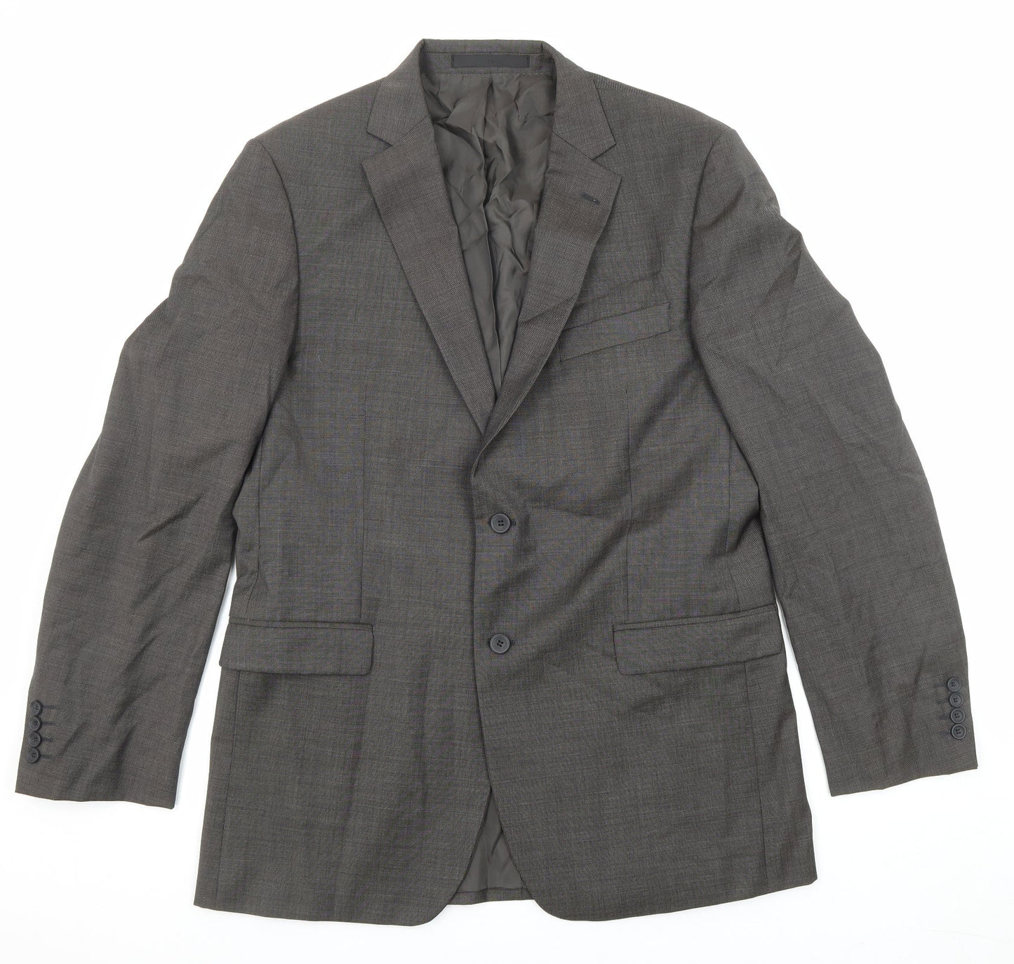 Mens UK Size 42 Marks and Spencer Regular Grey Suit Jacket