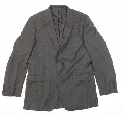 Mens UK Size 42 Marks and Spencer Regular Grey Suit Jacket