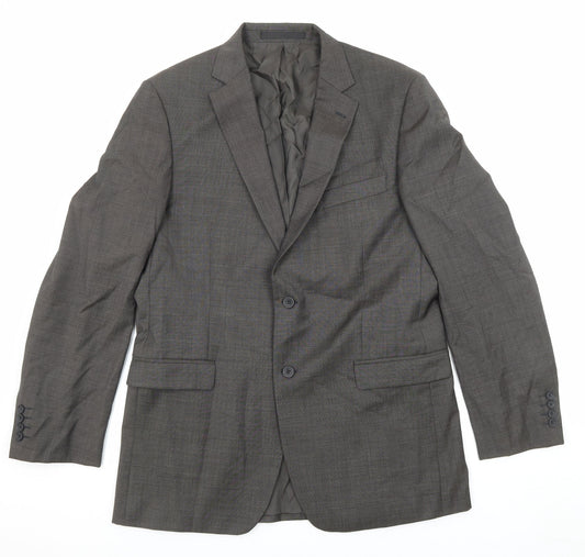 Mens UK Size 42 Marks and Spencer Regular Grey Suit Jacket