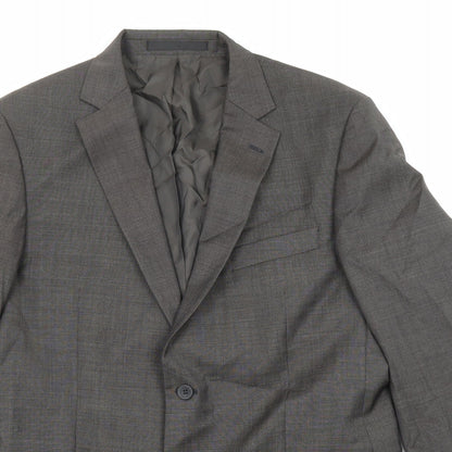 Mens UK Size 42 Marks and Spencer Regular Grey Suit Jacket