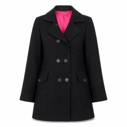 Marks & Spencer Womens Black Jacket Blazer Size 8 Button