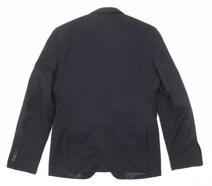 Mens UK Size 38 French Connection Regular Black Suit Jacket