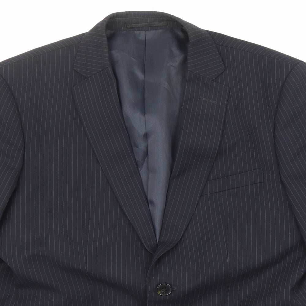 Mens UK Size 38 French Connection Regular Black Suit Jacket