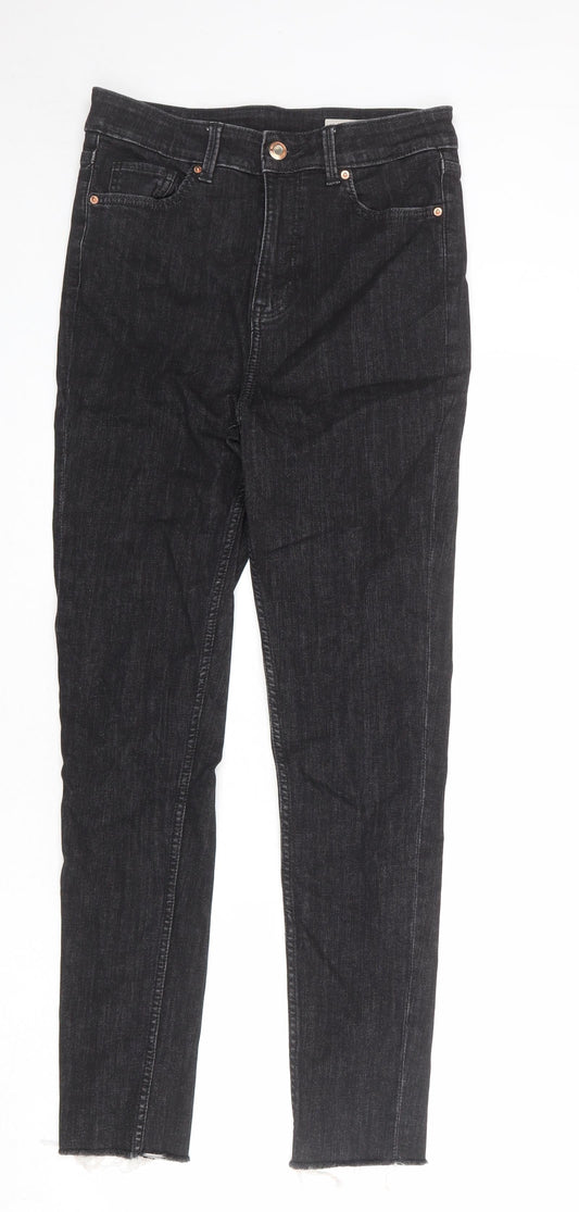 Womens UK Size 10 Marks and Spencer Regular Fit Skinny Black Jeans