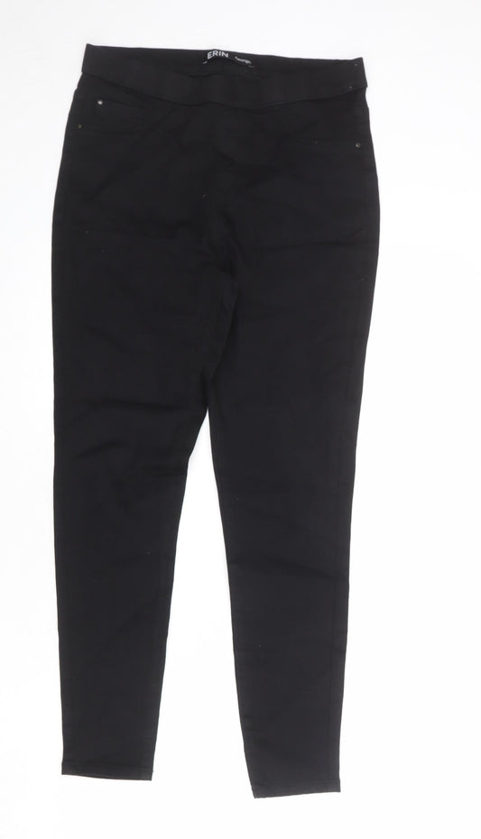George Womens Black Cotton Jegging Jeans Size M L27 in Regular