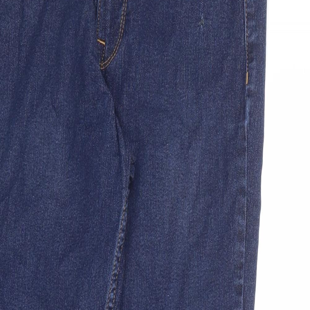 Womens UK Size 10 H&M Regular Fit Skinny Blue Jeans